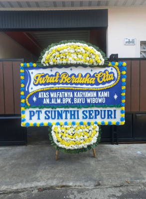 Papan Bunga Duka di Penyinggahan